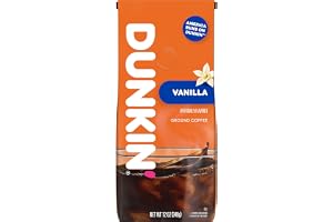 Dunkin munkar franska vanilj smaksatt malet kaffe 340 g