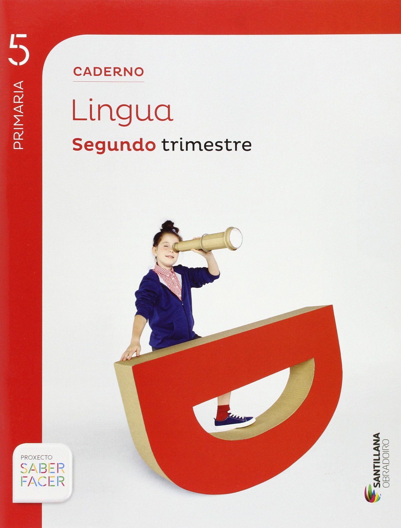 CADERNO LINGUA 5 PRIMARIA 2 TRIM SABER FACER