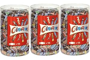 ‎MARS CELEBRATIONS 3x1,435kg | Mini-Schokoriegeln (Maltesers, Galaxy, Snickers & mehr)