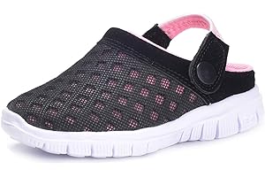 KVbabby Garçons Mules et Sabots Chaussons Maille Respirante Pantoufles Jardin Plage Cour Piscine Mule EVA Sabot Chaussure