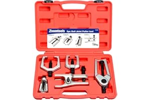 ZOOMTOOLS 5pc Strumenti per estrattore per giunti sferici Strumenti per la rimozione di separatori separatori Kit Strumenti per estrattori per bracci Pitman, Strumenti per separatori