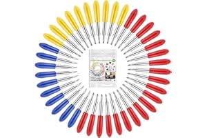 Cozevdnt 40pcs Cutting Blades, Replacement Blades, Blade Fine Point Blades Blades, Replacement Blades for 30,45,60 Degree Cutting Machines.