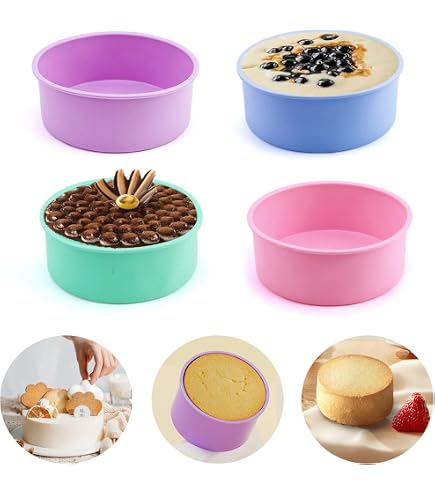 Silikon-Muffinformen Für Luftfritteuse: 3 Stück, 7 Mulden, Antihaftbeschichtet
