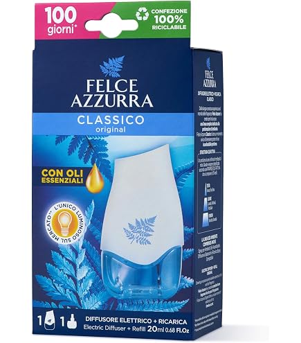 Felce Azzurra Aria Casa - Lot De 3 Désodorisants Électriques Classiques En Osier