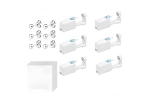 Aucuu Jednorazowy zestaw z pistoletem do samodzielnego przekłuwania uszu, bezpieczny zestaw do kolczyków, bezbolesny, z 10 kolczykami, dla dziewcząt, kobiet i mężczyzn