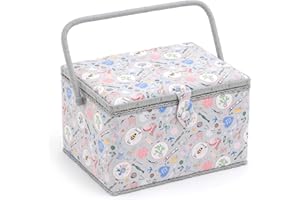 Hobby Gift Exclusif Grande boîte de rangement pour travaux manuels de couture, Fait Maison