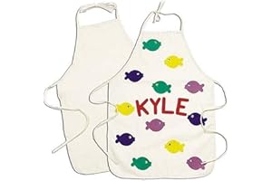 Baker Ross Kit de Artesanía para Diseñar Delantales de Tela Manualidades Creativas para Niños Perfectas para Crear Decoraciones y Regalos Personalizados (Pack de 2)