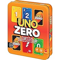Mattel Games UNO Triple jeu de cartes pour soirée en famille avec 3 piles de rejet, lumières et sons, mode furtif spécial Mattel Games UNO Triple jeu de cartes pour soirée en famille avec 3 piles de rejet, lumières et sons, mode furtif spécial