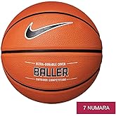 Nike NIKE BALLER 8P Kahverengi-Siyah Unisex Basketbol Topu