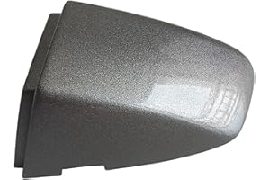 DXURFIPG Auto-Außentürgriffe 5G1837879 5G1837879D Für Seat Für Arona Für Ateca Für Ibiza V 6F Für Leon III 5F LHD Türgriff-Schließzylinderkappe Vorne Links(LX7R-Monsoon Grey)