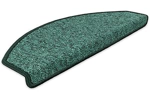 ‎KETTELSERVICE-METZKER Kettelservice-Metzker Stufenmatte Treppenmatte Rambo Halbrund - in vielen aktuellen Farben (Grün)