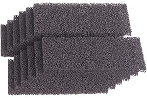 INGVIEE 12 Unidades Compatible Espuma de Carbón Activo para Fluval U2 Filtro