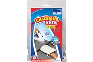 Parodi & Parodi, art. 233, Il Cuscinotto Stiro, cuscinetto per stiraggio facile in cotone con imbottitura protettiva, ideale per stirare maniche, tasche, risvolti, colli e cravatte , dimensioni 14x23x1 cm