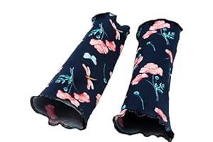 Britta Meier Accessoire Pulswärmer/Armstulpen aus Baumwoll-Jersey mit Rüschennaht aus meiner Nähwerkstatt