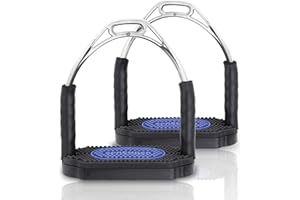 ‎HERM SPRENGER Sprenger Bow Balance Steigbügel - Edelstahl rostfrei, 120 mm Trittweite