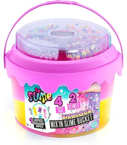 SLIMY Slippery GOO 300 G – Slime Iridiscente Súper Resbaladizo, 3 Colores Metálicos, Masilla Sensorial Sin Gluten Y Sin Parabenos Para Niños +3 Años