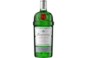 Tanqueray London Dry Gin | aromatischer Gin | 4-fach destilliert auf englischem Boden | 43,1% vol | 1000ml Einzelflasche