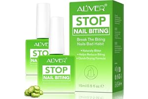 ZYRANOVAE 2Pack Nail Biting Treatment For Kids,Stop Biting Pen,Nail Biting Prevention,Protect & Repair,Double Effect for Correct Kids Bad Habits,kids & Adults Quick-Drying(15ml)
