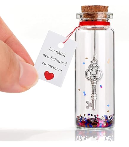 Sheepworld Droombol motief Hab Dich lieb | sneeuwbol, glas, hoogte 6,5 cm, polyhars, motiefdruk | cadeau liefde, Valentijnsdag | 48522