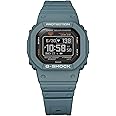 Casio Men's G-Shock Move DW-H5600 Series, Multisport (Run, Bike, Swim, Gym Workout), Heart Rate Watch, Quartz Solar Assisted Watch, Dolphin Blue