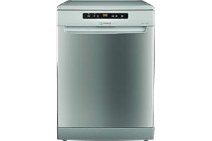 Indesit DFO 3C23 AX, Lavastoviglie Libera Installazione Larghezza 60cm, Profondità 59cm, Altezza 85cm. Lavastoviglie Esterna Con Capacità 14 Coperti, Classe Energetica E