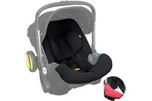 Ukje Housse compatible avec les poussettes de siège auto Doona - Housse de siège auto pour bébé - Insert de protection pour poussette - Accessoire de siège auto pour nouveau-né (nid d'abeille)