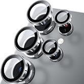 WSKEN Samsung Galaxy S25 Ultra Kamera Lens Koruyucu - [Orijinal &Ccedil;ekimi Koruyun] Kırılmaz Ultra HD 9H Temperli Cam Kamera Ekra