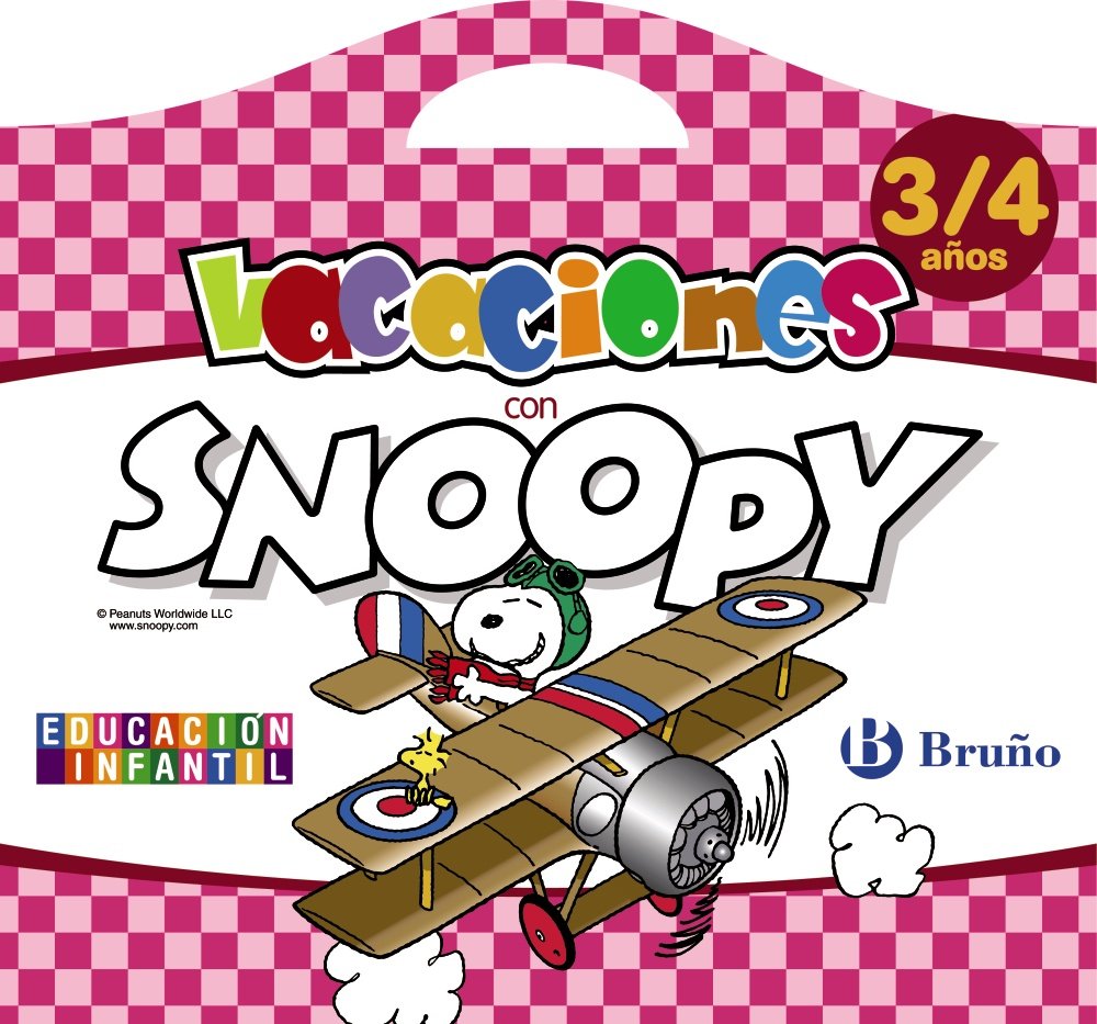 Vacaciones con Snoopy 3-4 años