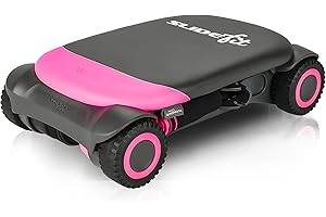 Wonder Core Slide Fit : rouleau abdominaux - Machine d'exercice - Entraînement de base à domicile - Jeux de fitness - Roue abdominale pour salle de sport à domicile - Application d'entraînement