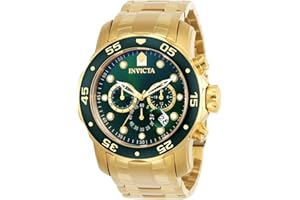 Invicta Pro Diver - SCUBA Męski zegarek kwarcowy ze stali nierdzewnej - 48 mm