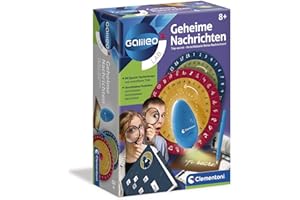 Clementoni Galileo Lab - Notizie segrete, Gioco Detective per Piccoli investigatori, taccuino crittografato, Scrittura Magica e Disegno per Bambini dagli 8 Anni 59222