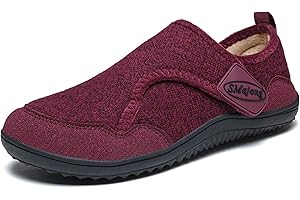 SMajong Chaussons Homme et Femme Hiver Confortable Chaussures de Maison Peluche Chaude Pantoufles Intérieur Gr.36-46