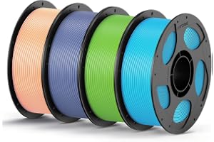 ANYCUBIC PLA filament 1,75 mm, lätt att skriva ut, hållbar, 4 kg set