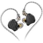 KZ ZS10 PRO X Kulak İ&ccedil;i Monit&ouml;rler, Profesyonel G&uuml;r&uuml;lt&uuml; İzolasyonlu Kablolu Kulaklıklar, 1DD+4BA Hibrid 5 S&uuml;r&uuml;c&uuml;leri HiFi Bas