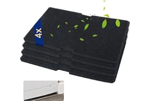 RISVOWO 4 Stück Filter Trockner Filter Ersatzteile für Beko Trockner 2964840100 Ersatzteil Schwammfilter für Wäschetrockner Zubehörset 240 x 150 x 12mm (auch für Grundig, Blomberg, Elektra-Bregenz)