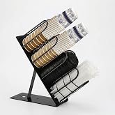 Adjustable Coffee Organizer Disposable Cup Holder Countertop Holder | Easy Access Lid and Straw Holder, Cup Dispenser for Kit