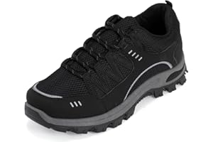 JOMIX Męskie trampki turystyczne, lekkie, na platformie, buty do chodzenia po górach, z antypoślizgową podeszwą, do użytku na zewnątrz