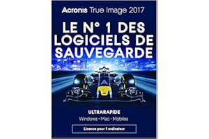 Acronis True Image 2017 1 poste - 1 Appareil, 1 An [PC]
