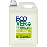 Ecover Eco Liquid Dishwasher, Lemon / Aloe Fragrance, Refillable 5L Format