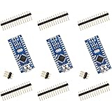 ELEGOO 3 Pezzi Nano Scheda di Microcontrollore (Kit di 3) Compatibile con Arduino IDE