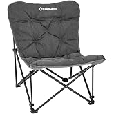 KingCamp Lemon Lux Ultra Konforlu Kamp Sandalyesi Grey
