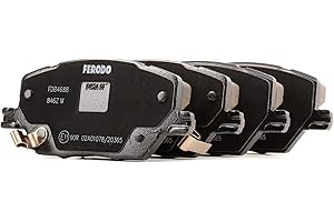 FERODO Kit pastiglie freni Anteriore con segnalatore acustico usura con accessori FDB4688