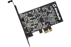 AVerMedia Carte de Capture HDMI pour Streaming et Jeux vidéo, Pass-Through 4K60 avec Latence Ultra-Faible sur PS5, PS4 Pro, Xbox Series X/S, Xbox One X, Jeux Switch - GC571 Live Streamer Ultra HD