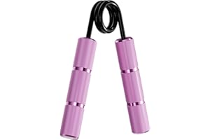 POWERBALL RPM Power PowerGripper metalowy trenażer mięśni dłoni – (100 kg – 200 kg) do treningu uchwytów, nadgarstków i ramion (różowy, 150 kg)