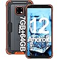 Blackview Rugged Smartphone, BV4900Pro Rugged Unlocked Smartphones Android 12 OS, 7GB+64GB/SD 256GB Expandable, 5580mAh Battery, 5.7" HD IP68 Waterproof Phone,NFC/OTG 4G Dual SIM Unlocked Mobile Phone