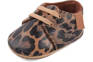 LACOFIA Sneakers per Neonato Scarpine Oxford Scarpe Primi Passi Antiscivolo per Bambino