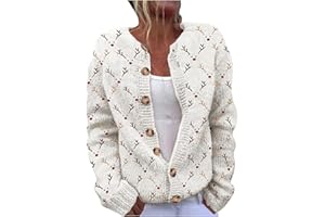 KQIVAM Weihnachts Strickjacke Pullover Damen Blitzangebote Weihnachtsjacke Weihnachten Gestricktes Pullover Lustige Cardigan Schön Weihnachtsmotiv Ugly Christmas Sweater Weihnachtspullover Sweatshirt