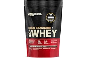 Optimum Nutrition (ON) Gold Standard 100% Whey Protein Powder - 1 lb (Double Rich Chocolate), Primary Source Isolate