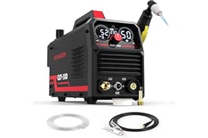 YESWELDER 50Amp Découpeur Plasma HF, Non Arc piloté, Grand écran Digital LED, Epaisseur de coupe max. 20mm, 230V Machine de Découpe Plasma