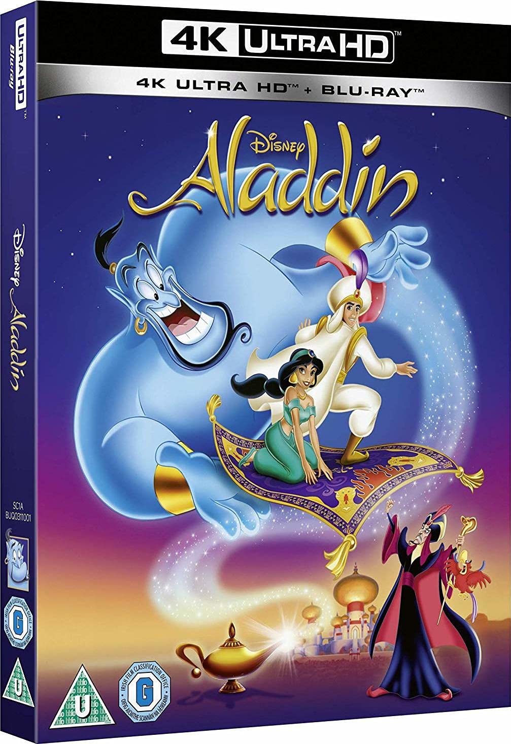 Aladdin 4K UHD Blu-ray Review Premium Slipcover Dolby Atmos Experience